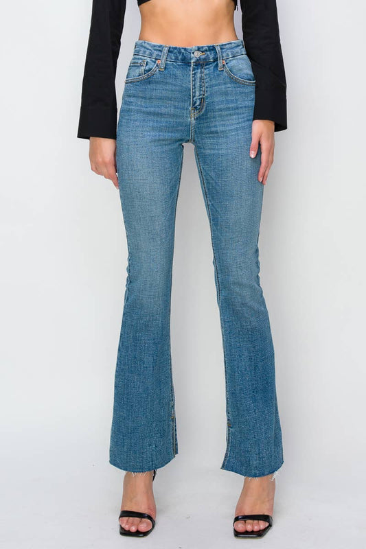 HIGH RISE FLARE JEANS: 3 (25)
